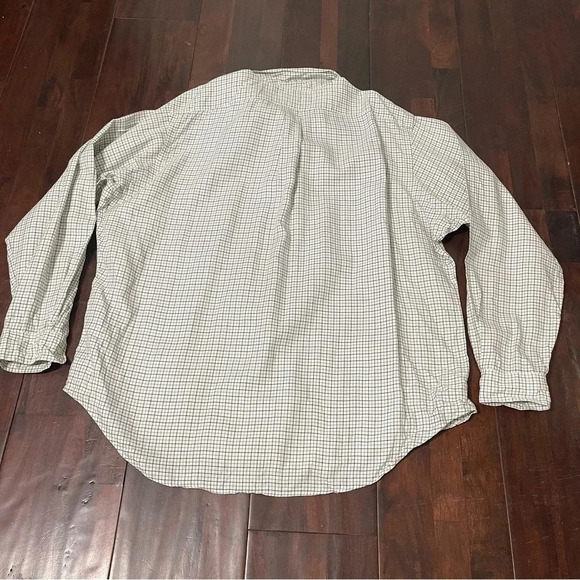 Ralph Lauren Long Sleeve Button Up Men’s XXL Off White With Stripes - Picture 7 of 7